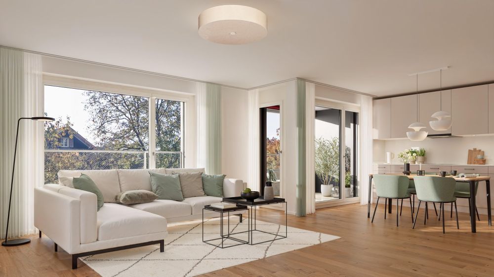 3.5 Zimmerwohnung in Steinhausen - Bild 1