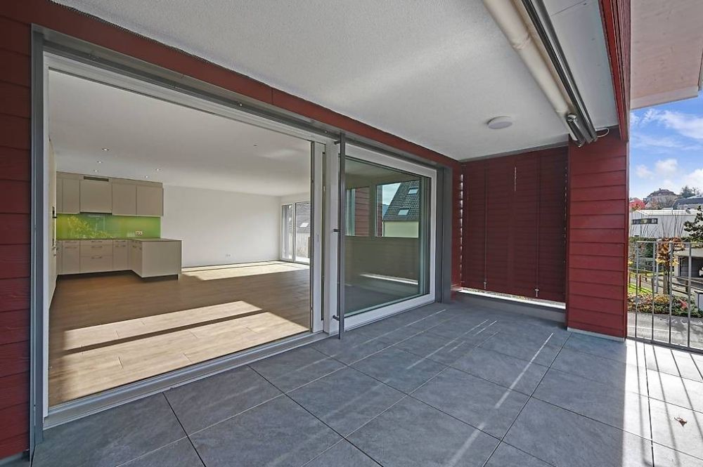2.5 Zimmer Erstvermietung in Mörschwil - Loggia aussen