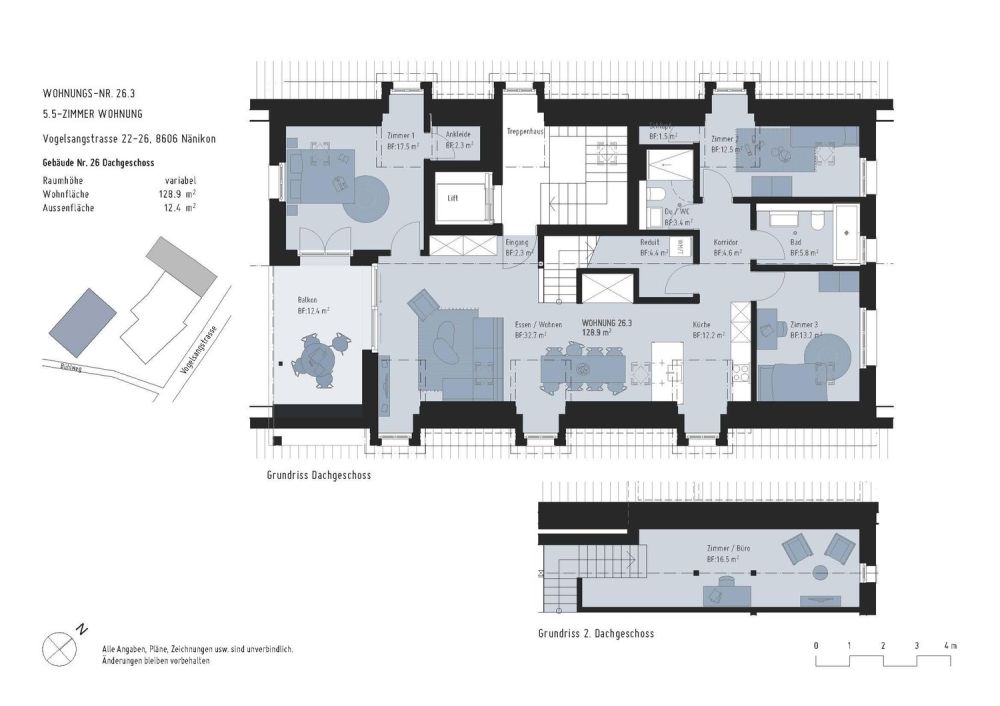 Luxuriöse 5.5-Zimmer-Wohnung an hervorragender Lage in Nänikon - Bild 13