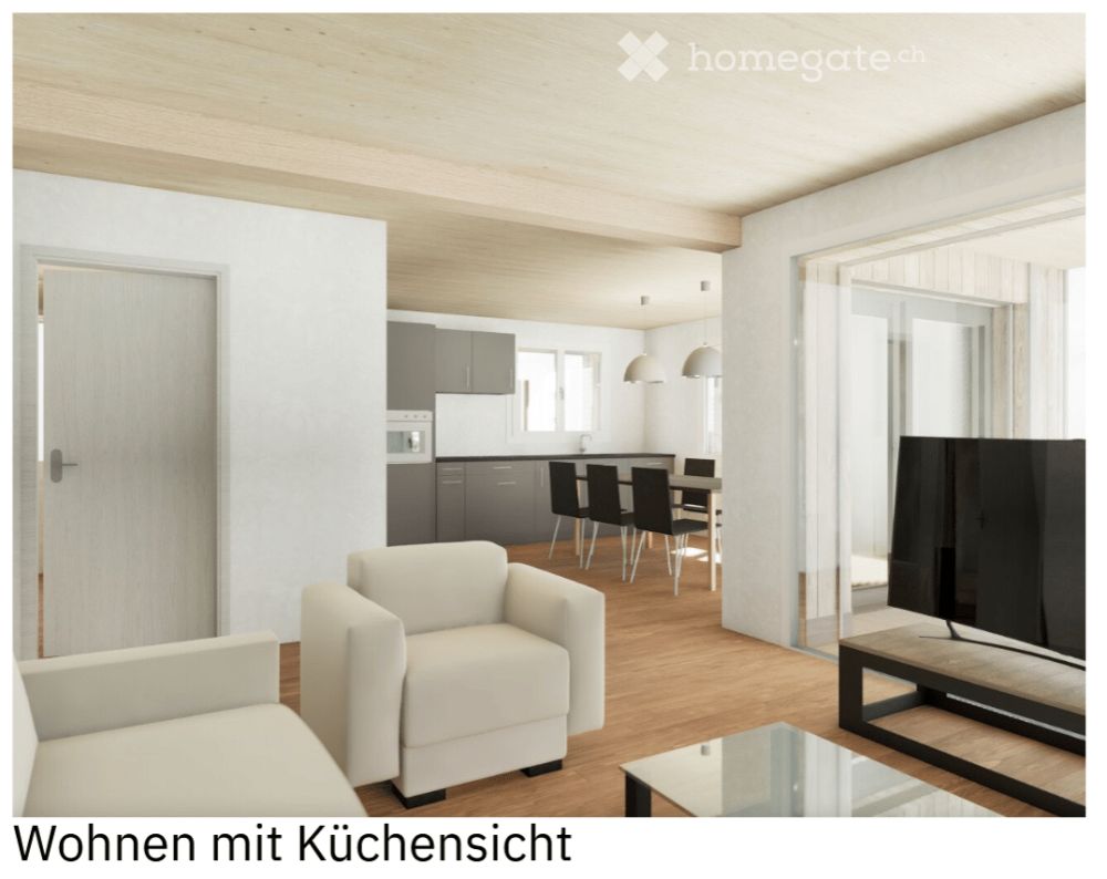 Erstvermietung von zwei Neubau-Wohnungen in Thun in einem modernen Holzhaus - Bild 5