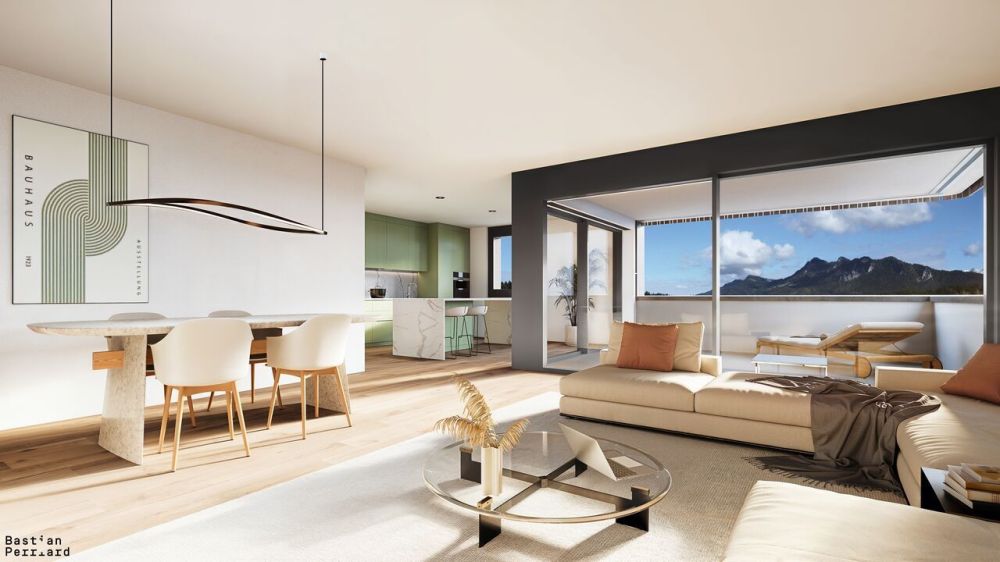 Appartement de 3,5 pièces de standing, proche du centre de Bulle - Bild 1