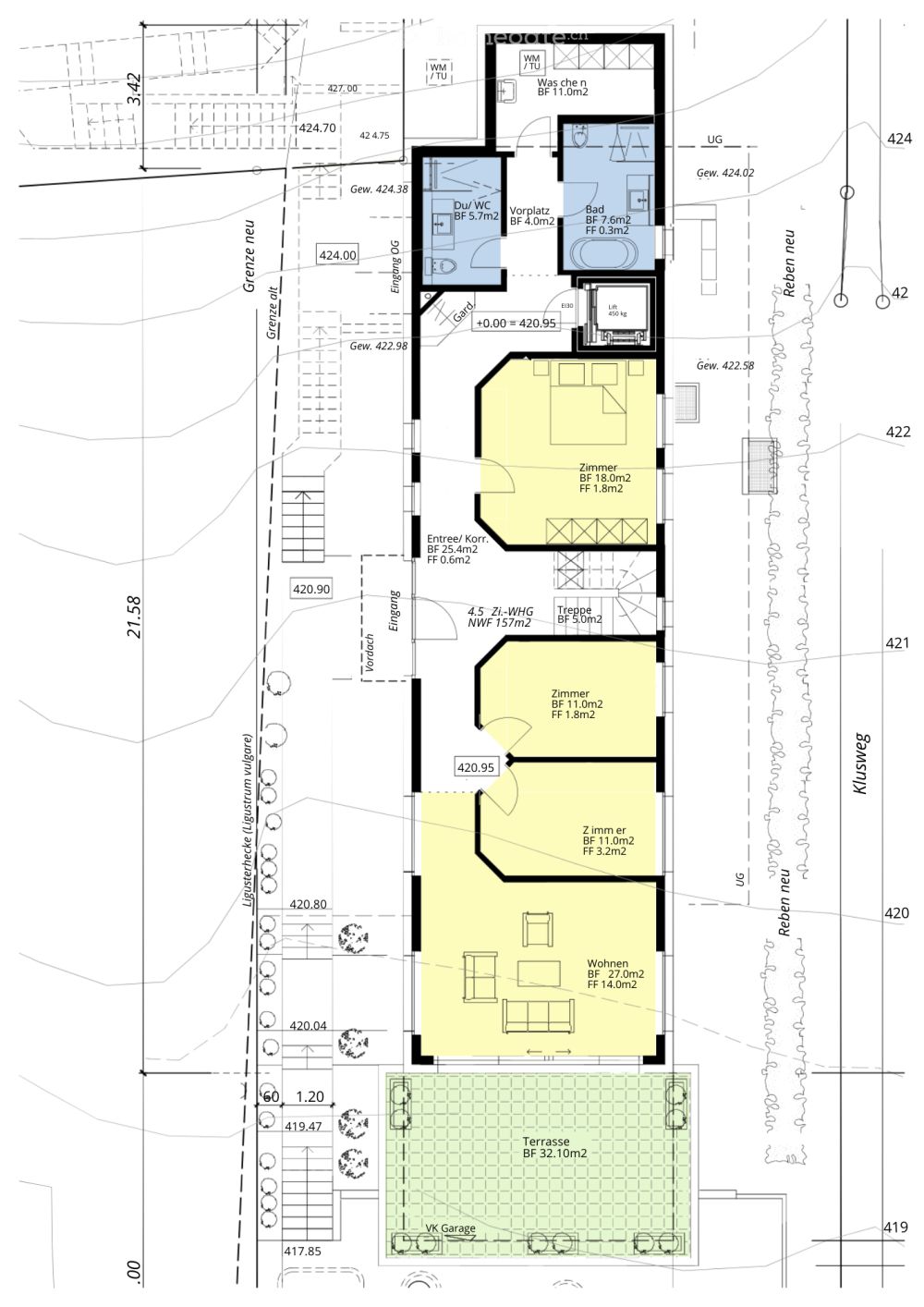 Exklusive 4.5 bis 5-Zimmer-Maisonettewohnung in einem 2-Fam. Haus mit einmaliger See- und Bergsicht - Bild 11