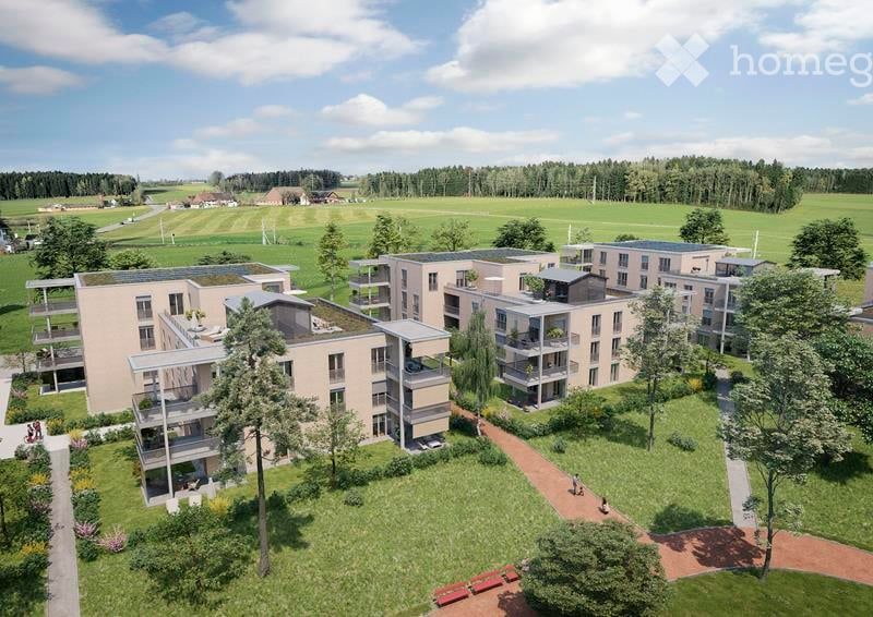 Erstbezug in moderne 3.5 Neubauwohnung im Eigentumsstandard - Bild 1