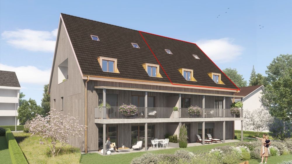 MODERNE & EXKLUSIVE 3.5 ZIMMER DACHWOHNUNG (M5) – ERSTVERMIETUNG - Bild 3