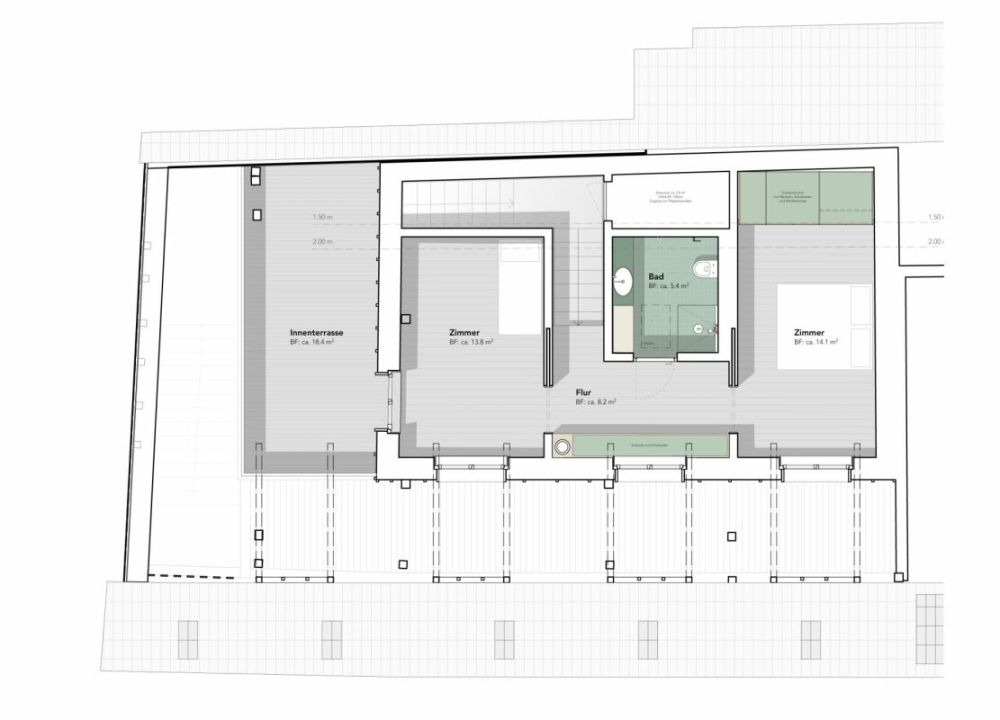 Erstbezug 4.5-Zimmerwohnung Maisonette - Dachgeschoss