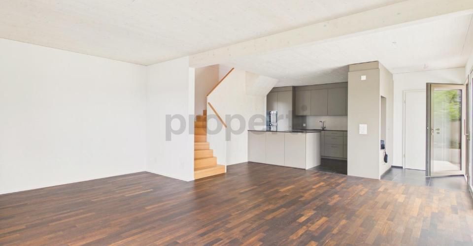 Stilvolles, modernes Wohnen mit Naturverbundenheit und Weitblick bis in die Alpen - Maison 5.5 pièces - image - 2