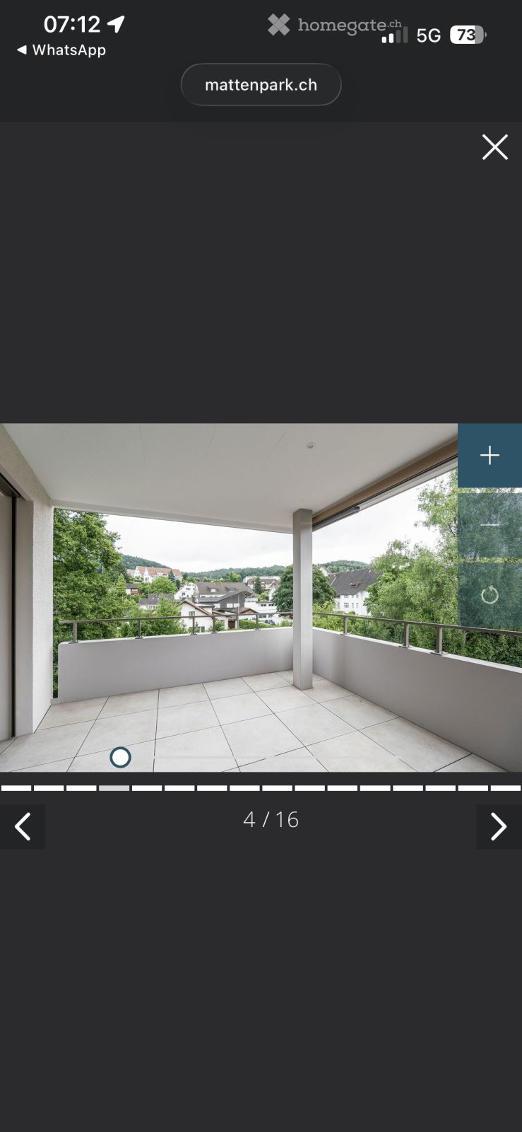 Moderne 3.5-Zimmer-Wohnung mit Balkon in Othmarsingen - Bild 5