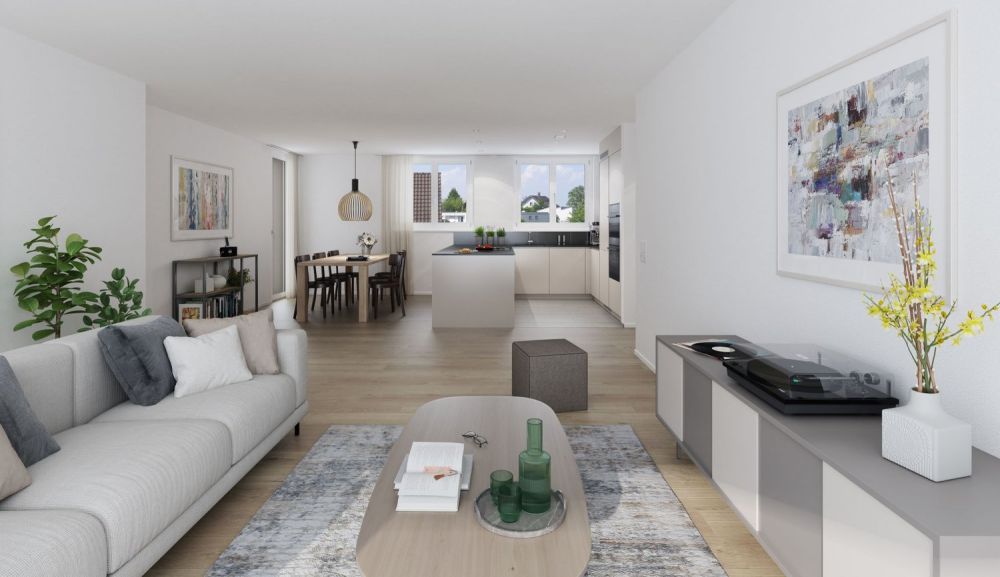 Neubauwohnung im Zentrum von Bottighofen - Bild 1