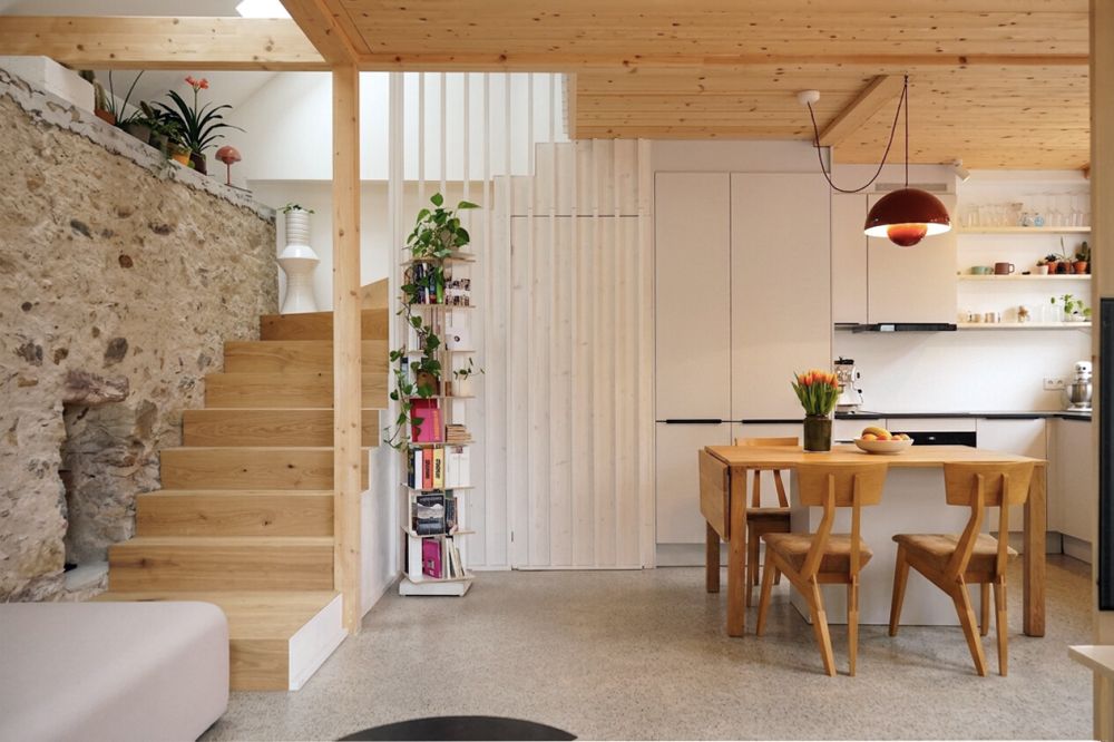 Tiny House mit privater Gartenidylle im historischen Dorfkern - Kochen