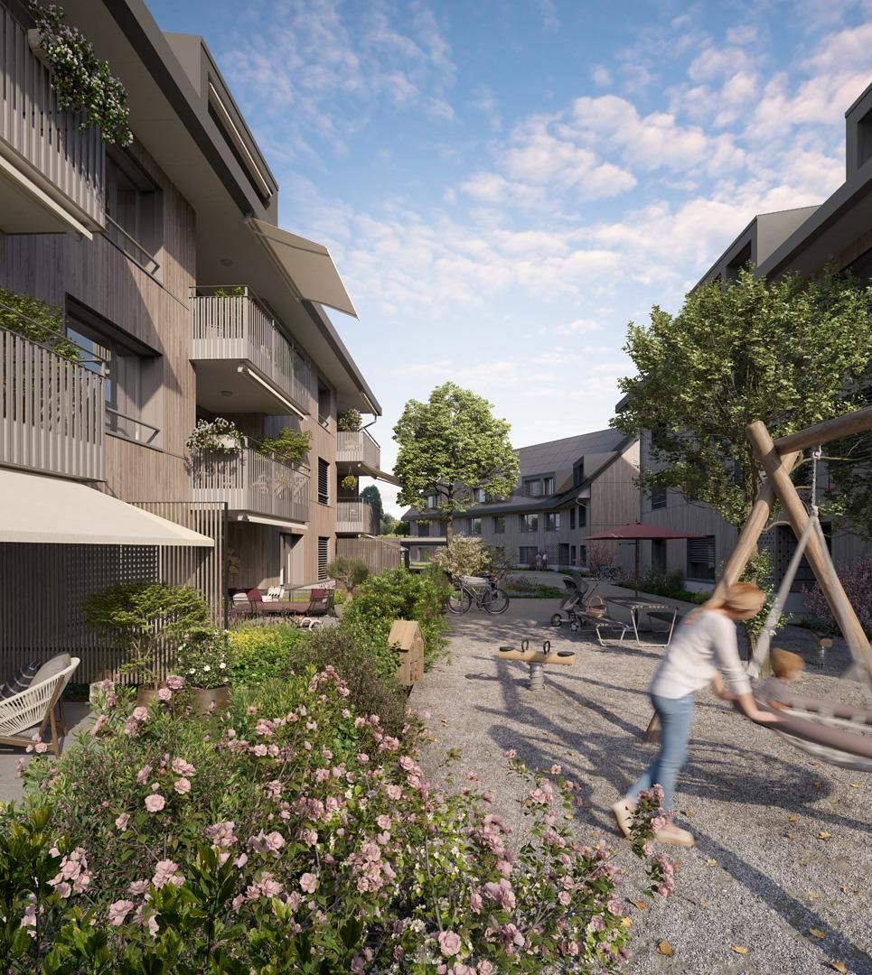 2.5 Zimmerwohnung in Worben - Bild 6