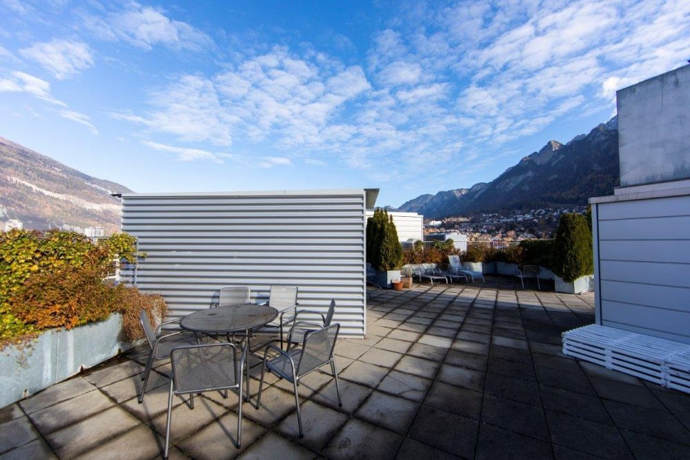Wohnen im Zentrum von Chur! - Balkon/Terrasse/Sitzplatz
