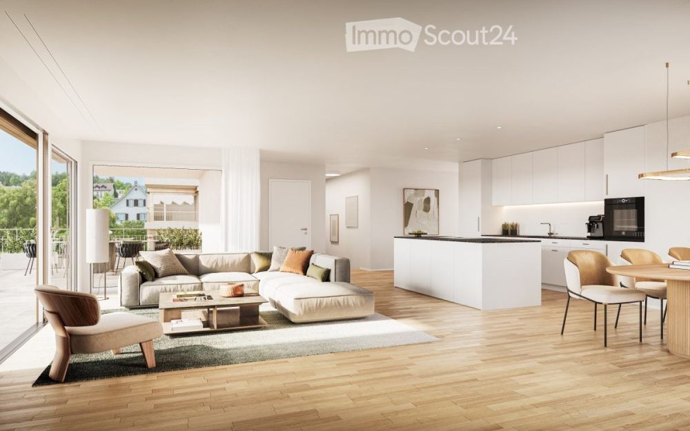 Moderne 4.5-Zimmer-Neubauwohnung mit Balkon in Küttigen – Erstbezug! - Bild 3