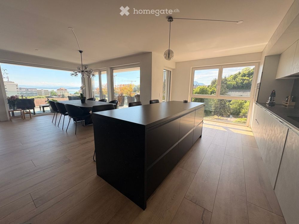 Appartement moderne et lumineux de 4,5 pièces avec vue imprenable – Construction neuve à Neuchâtel - Bild 1