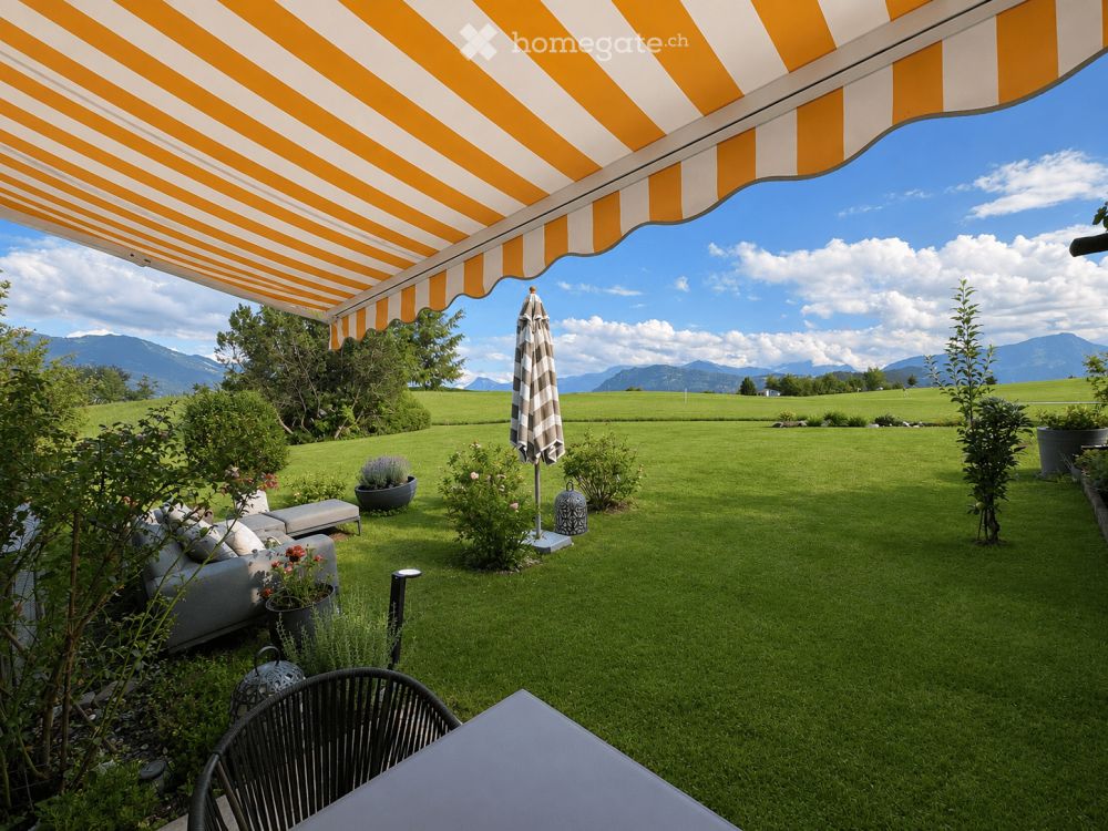 Gartenwohnung am Golfplatz mit traumhafter Aussicht - Bild 1