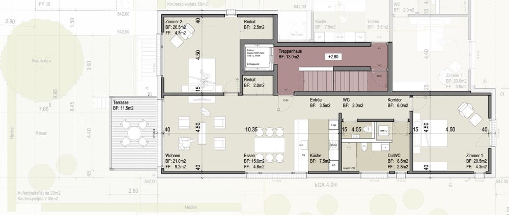 Wohnen im Eigentumsstandard – hochwertige 3½-Zimmerwohnung 109m² - Bild 9
