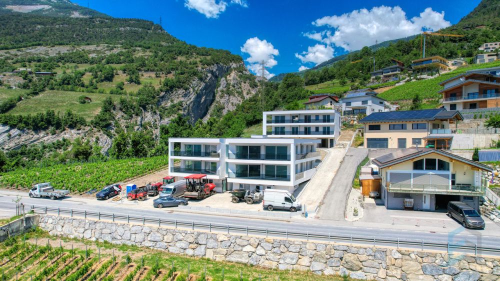 A LOUER - Splendide appartement neuf de 3½ pièces au coeur des vignobles - Appartement Leuk - Vue extérieure / Apartment Leuk - Außenansicht / Appartement Leuk - Outside view