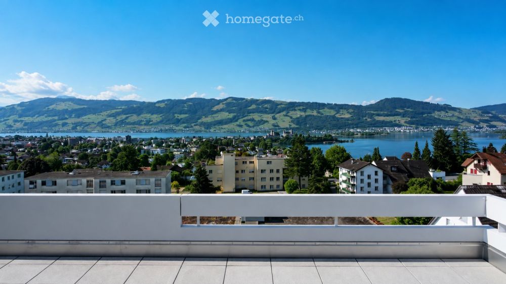 Traumhafte Attikawohnung mit einmaliger See-, Schloss- & Bergsicht im Lenggis Quartier - Bild 7