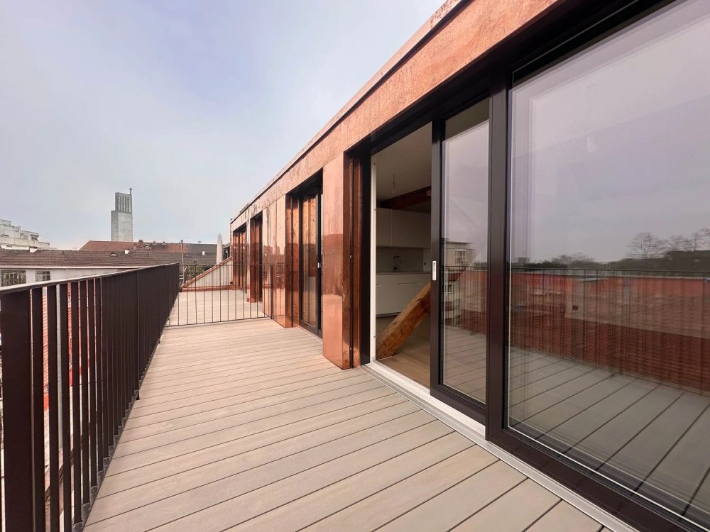 Attikawohnung mit Dachterrasse - Terrasse
