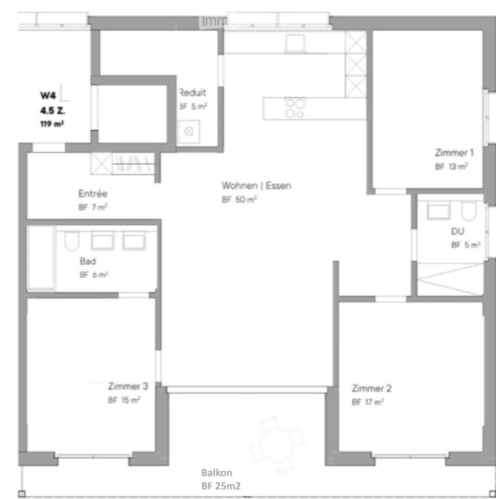 Moderne Neubauwohnung im Herzen des Zürcher Weinland's - Bild 6