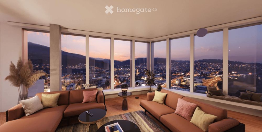 Traumhafte 3.5-Zimmer-Wohnung (mit Option auf 4.5) im Skylevel Pilatustower - Bild 8