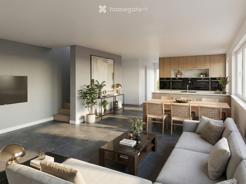 12x Moderne 5.5-Zimmer-Doppelhaushälfte in Schwaderloch - Neubau 2026 - Bild 1