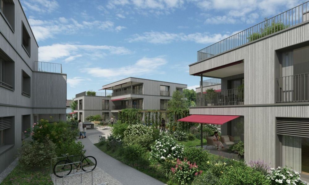 Moderne Neubauwohnungen in Fahrwangen - ruhig gelegen + zentrumsnah - Visualisierung