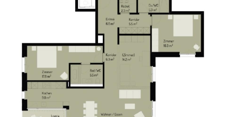 Wohngenuss auf höchstem Niveau – 3.5-Zimmer-Wohnung mit fantastischer See- und Bergsicht - Appartement 3.5 pièces - image - 7