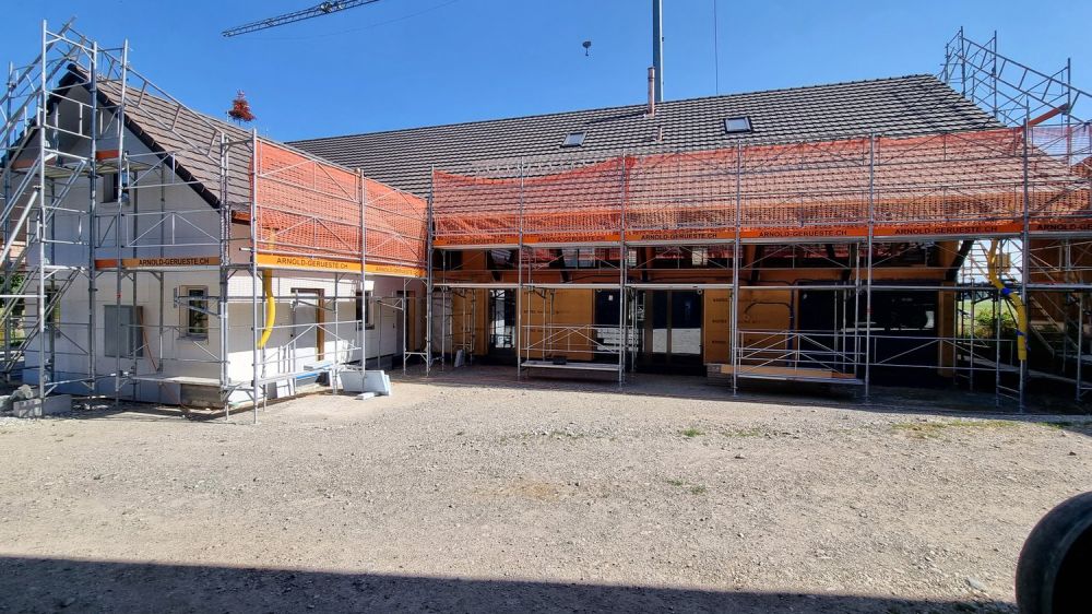 Erstvermietung: Exklusive 3.5 Zimmer-Gartenwohnung mit modernem Wohnkomfort - Aussenansicht aktuell
