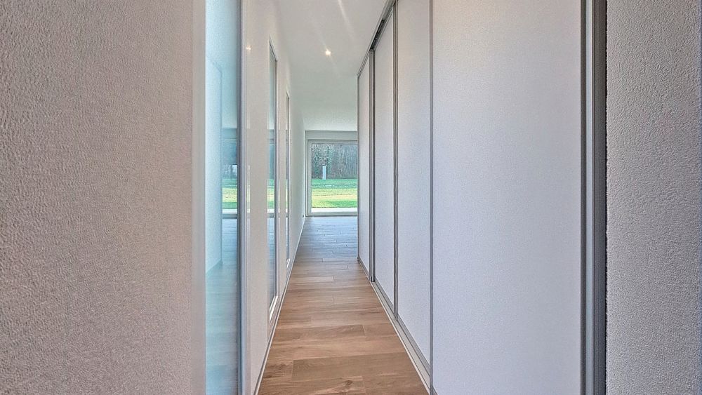 Villa individuelle 5 pces à Domdidier / FR (villa B) - Garde-robe - rez