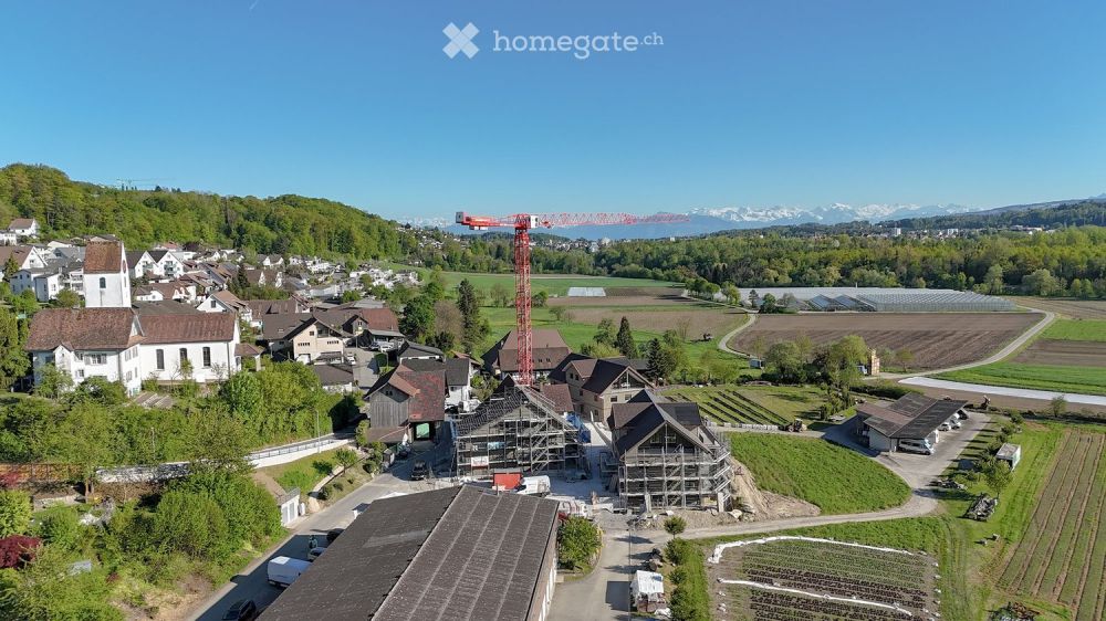 Erstbezug: Moderne 2.5, 3.5, 4.5 & 5.5-Zi-Wohnungen mit Terrasse/Balkon mit Aussicht in Eggenwil - Bild 1