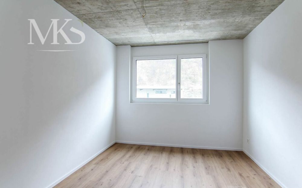 Grosszügige 3.5 Zimmer Wohnung in Visp - Zweites Schlafzimmer