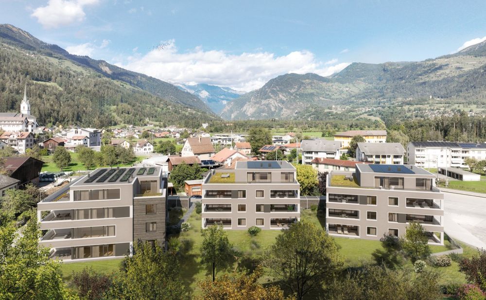 Modern Wohnen im Neubau Bahnhofpark Cazis - Bild 3