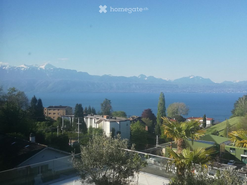 Lutry: Villa terrasse en attique 200 m2, 5/6.5 p, gde terrasse vue lac 160 m2. Migros & gare à 2 pas - Bild 2