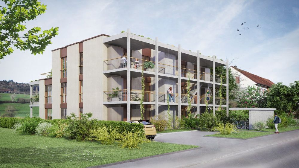 Moderne 4.5-Zimmer-Wohnung Westhöhe in Eschenz mit Seenähe - Bild 1