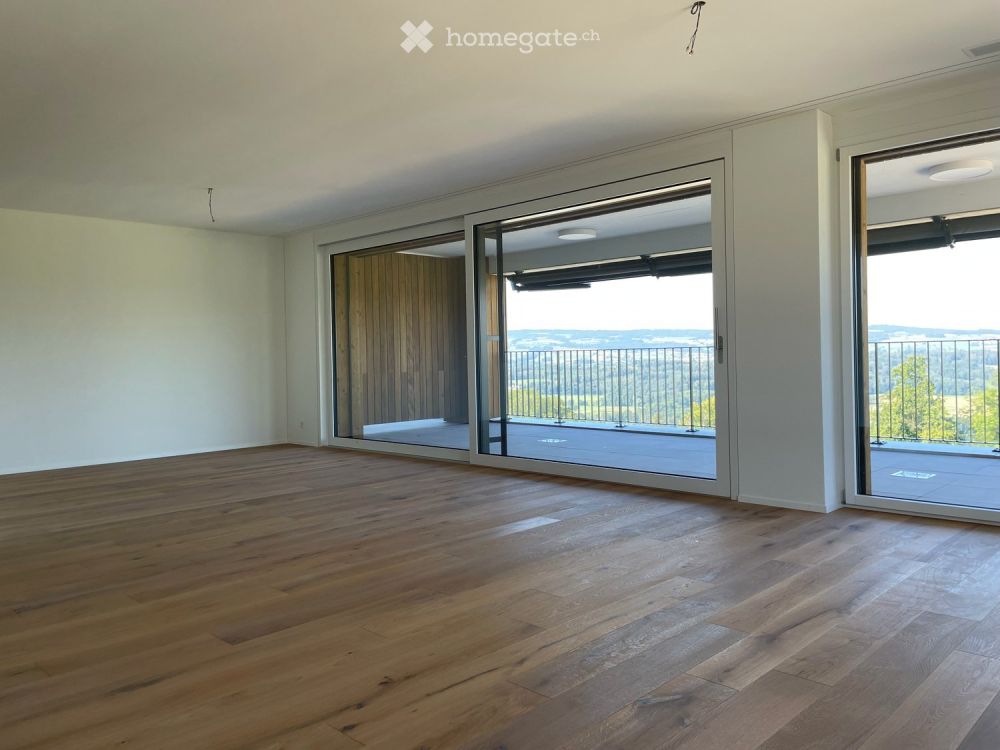 traumhafte Aussicht, Abendsonne, an Landwirtschaftszone, grosser Balkon - Bild 5