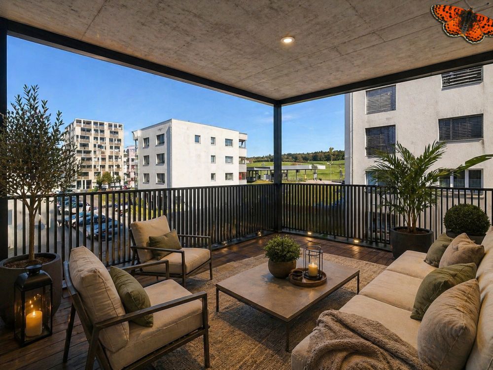 3 ½ PIÈCES - Neuf proche toutes commodités - Balcon (image de synthèse)