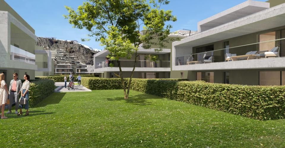 Appartement de 2.5 pièces au rez-de-chaussée avec jardin - lot 120 ALEGRIA à Uvrier - Appartement 2.5 pièces - image - 4