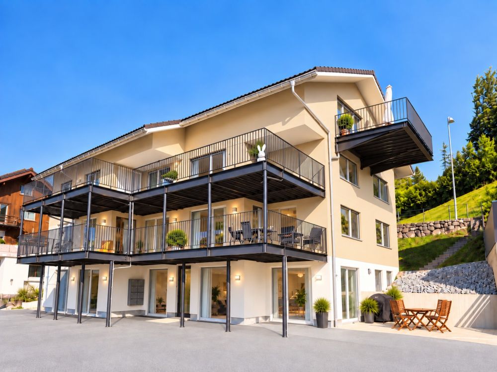 => Neu - Erstbezug neue grosse Wohnungen, sehr grosser Balkon 32m2 - Bild 10
