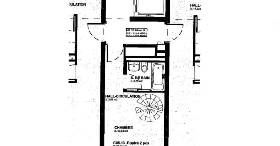 Réf - BS8-C-06.13 - Appartement meublé 2.5 pièces - image - 11