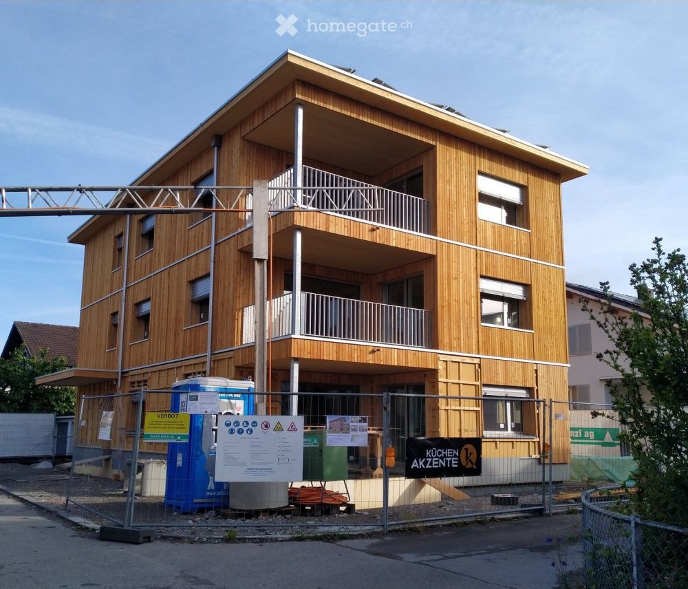 Erstvermietung von zwei Neubau-Wohnungen in Thun in einem modernen Holzhaus - Bild 9