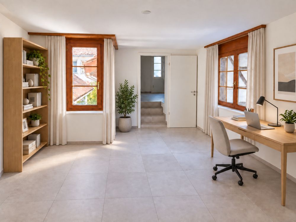 Frisch kernsanierte 4.5-Zimmer-Wohnung mit Cheminée in Dachsen - Bild 7