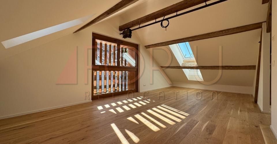 Ancienne ferme transformée en triplex de 6.5 pièces à Avusy - Appartement 6.5 pièces - image - 6
