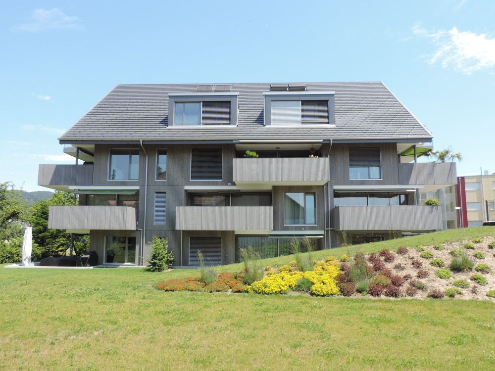 Charmante 4.5-Zimmerwohnung in Hägendorf - Aussenfassade