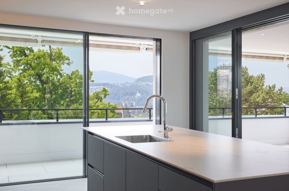 Stilvolle 4.5-Zimmerwohnung mit Blick über die Stadt! - Bild 4