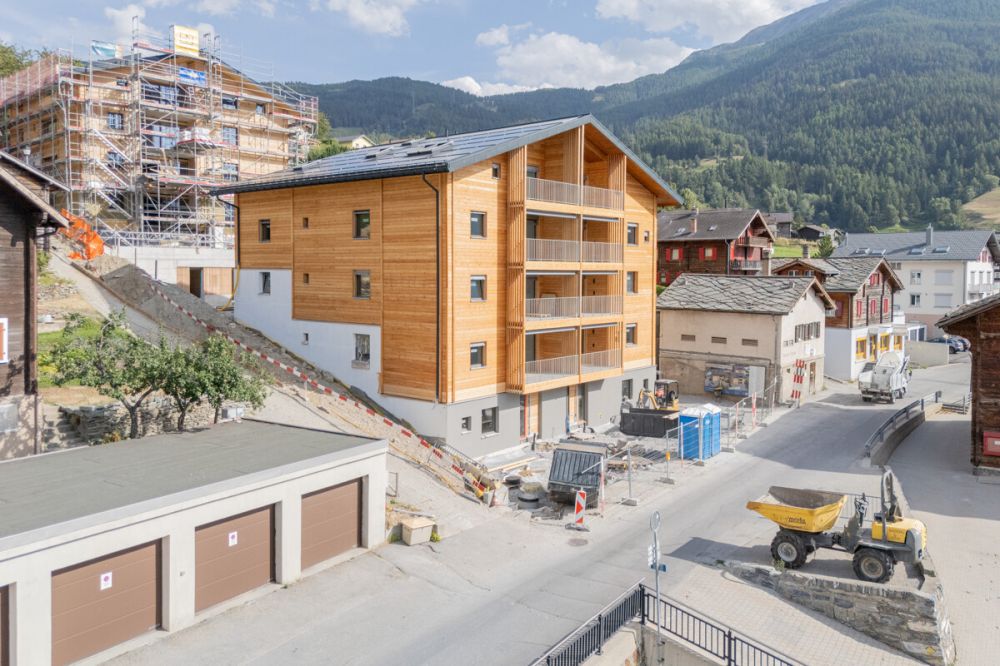2.5-Zimmerwohnung zur Miete (Erstbezug): Neubau Hasol in Bürchen - Bild 7