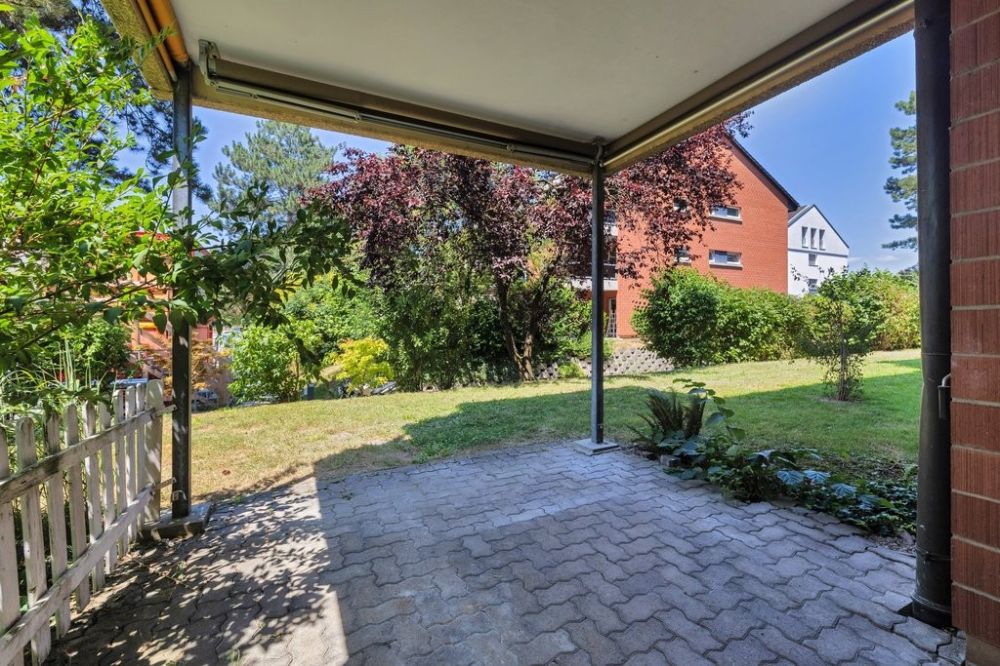 Sanierte Gartenwohnung in ruhigem Quartier - Beispiel Sitzplatz