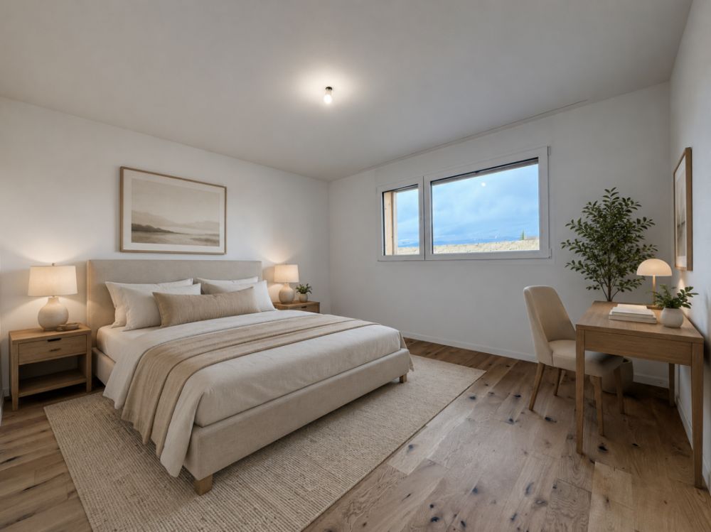Erstes Mietzahlung angeboten! 2,5-Zimmer-Wohnung im Erdgeschoss in Siselen - Bild 2