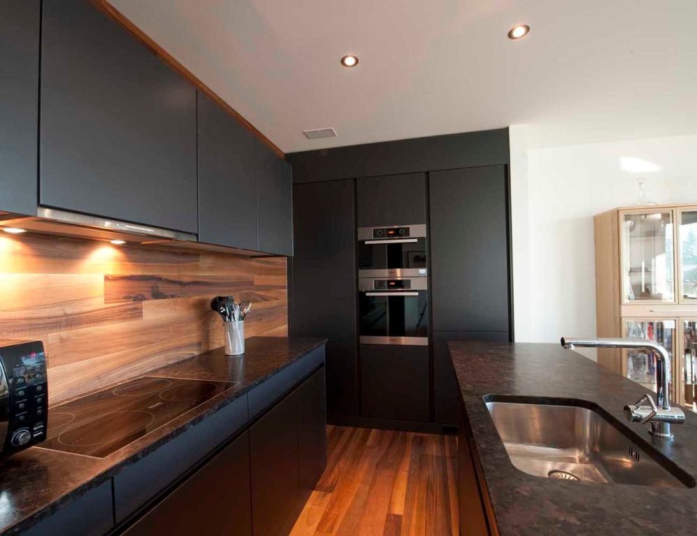 Modernes, ländliches Wohnen mit herrlichem Ausblick über Binningen - W3 - Küchenbereich