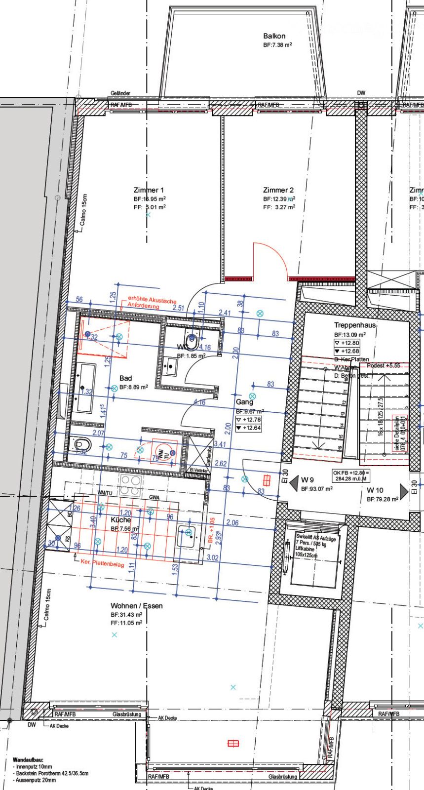 Moderne und zentrumsnahe Wohnung mit Balkon und Aussicht - Bild 12