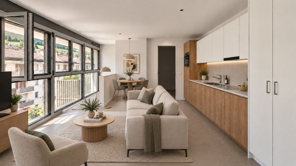 Magnifique appartement de 2.5 pièces neuf au centre-ville de Sierre - Bild 4